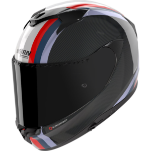 NOLAN X-904 ULTRA CARBON GEMINI BLANCO/ ROJO/ AZUL
