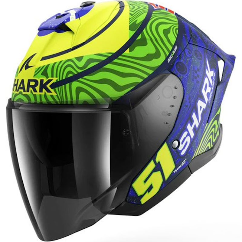 SHARK JET CUP REPLICA GRANADO AZUL/ VERDE/ AMARILLO MATE