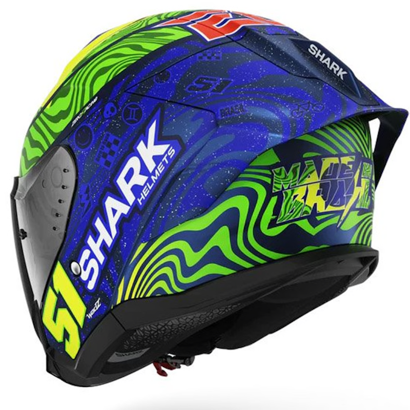 SHARK JET CUP REPLICA GRANADO AZUL/ VERDE/ AMARILLO MATE - Imagen 3