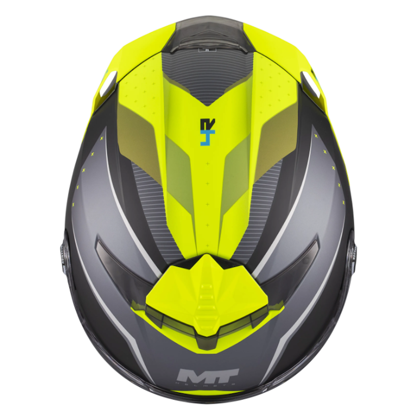 MT THUNDER 4 R SV 22.06 WIND TUNNEL B3 NEGRO/ GRIS/ AMARILLO - Imagen 5