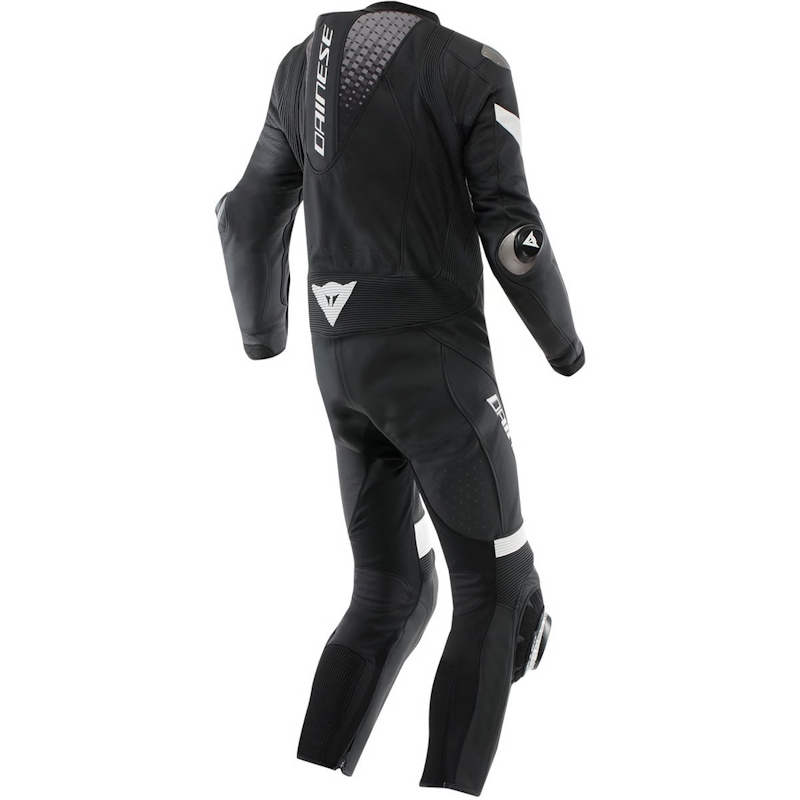 DAINESE 1pz LAGUNA SECA 6 PERF. NEGRO/ BLANCO/ ANTRACITA - Imagen 2