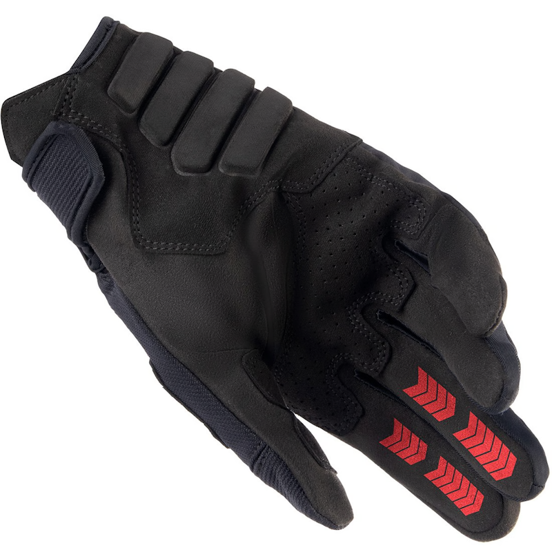 ALPINESTARS OFF-R TECHDURA ROJO FUEGO/ NEGRO - Imagen 2