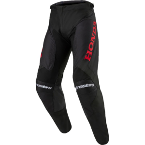 HONDA - PANTALON ALPINESTARS RACER ICONIC NEGRO/ ROJO