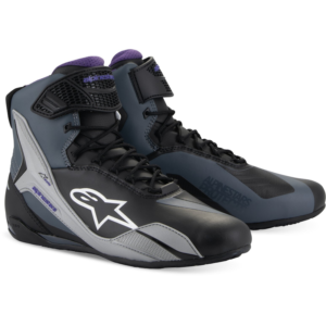 ALPINESTARS STELLA FASTER-4 NEGRO/ GRIS/ VIOLETA