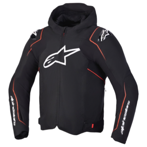 ALPINESTARS ZACA WATERPROOF V2 WP NEGRA/ ROJA