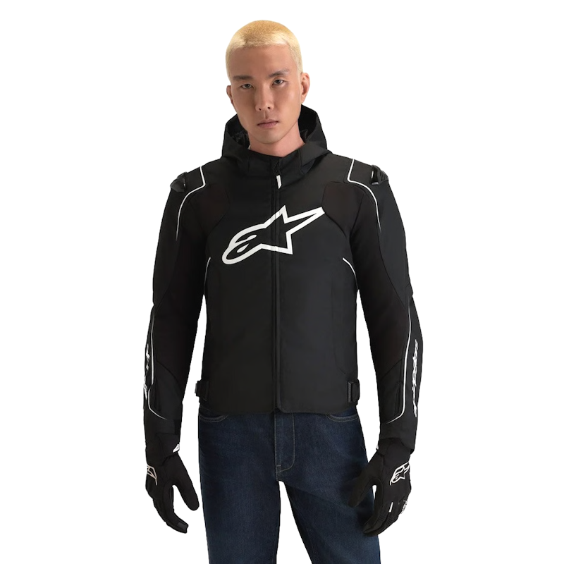 ALPINESTARS ZACA WATERPROOF V2 WP NEGRA/ BLANCA - Imagen 2