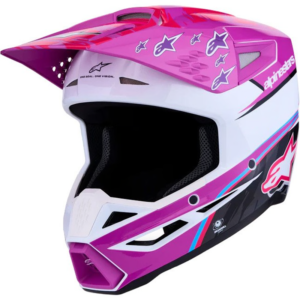 ALPINESTARS S-M3 FALCON LILA/ NEGRO/ ROSA FLUOR