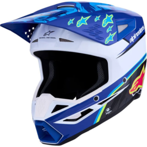 ALPINESTARS S-M3 FALCON AZUL/ BLANCO/ NEGRO/ AMARILLO