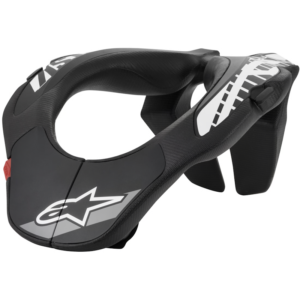 PROTECTOR CUELLO ALPINESTARS SEQUENCE YOUTH NEGRO/ BLANCO (PARA NIÑ@)