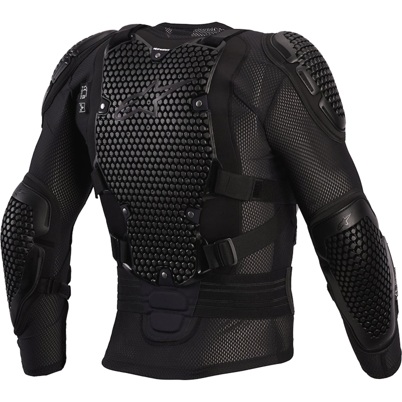 PROTECCIONES ALPINESTARS BIONIC ACTION V3 NEGRO/ BLANCO - Imagen 2