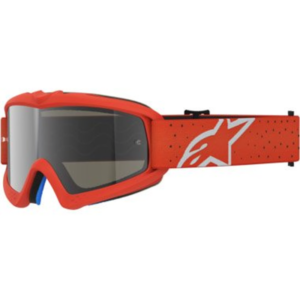 GAFAS ALPINESTARS VISION YOUTH VESTA NARANJA - LENTE PLATA (PARA NIÑ@)