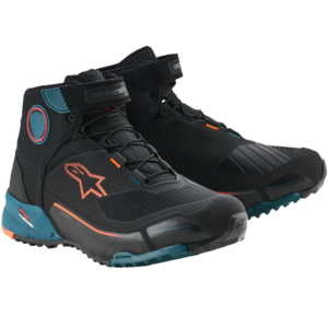 ALPINESTARS CR-X DRYSTAR NEGRO/ PETROL/ NARANJA